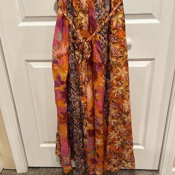 Free People Moondive Maxi Spaghetti Strap Boho Dress - Picture 6 of 7